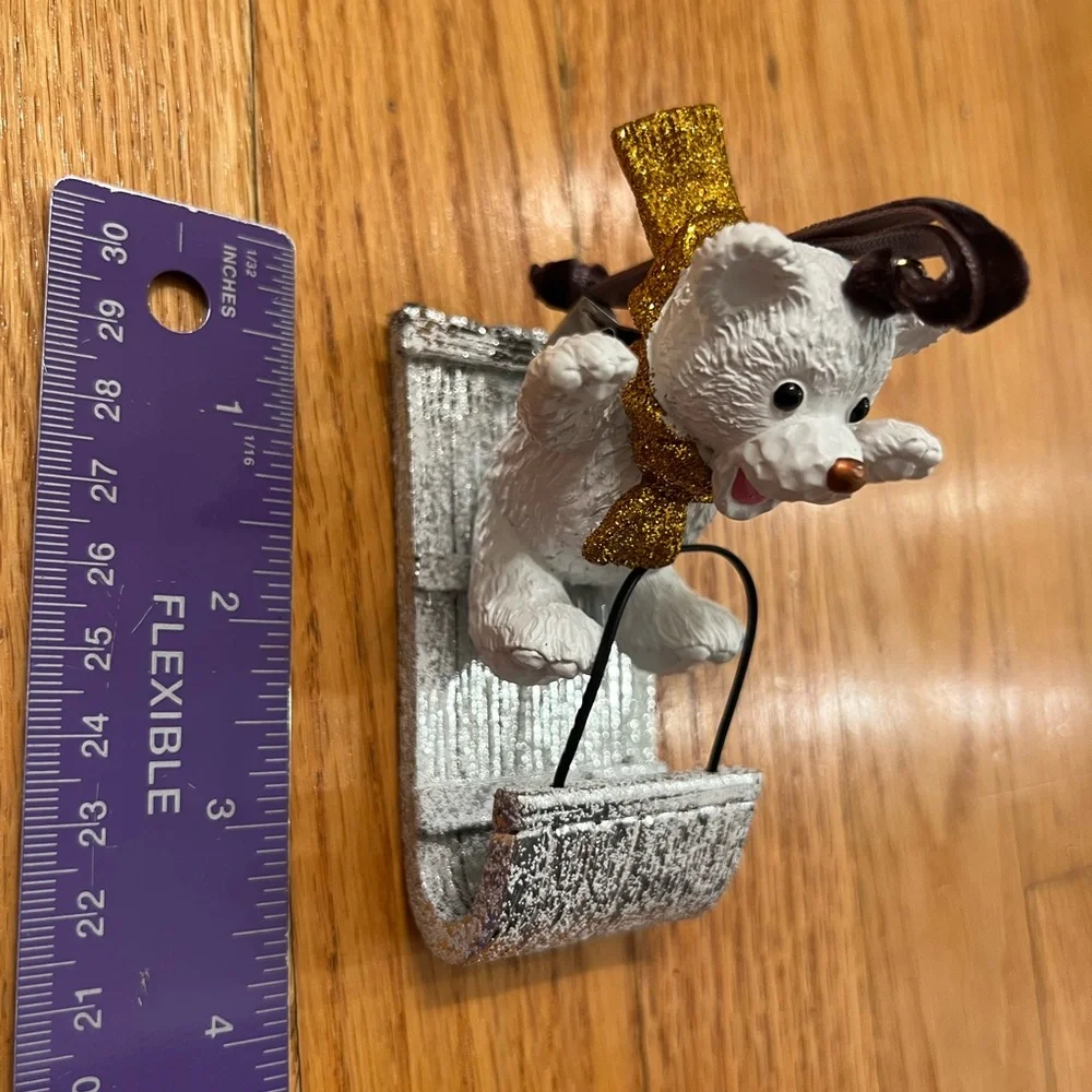 NWT Michael Aram Sledding Teddy Ornament
